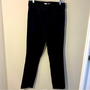 Old navy power straight black Jean